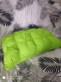 HKM-738771 Cotton Twisted Feather Velvet Pillow in Multiple Colors and Weights