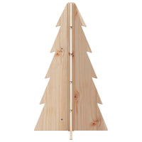 HKM-738771 Solid Pine Wood Christmas Tree - 69.5 cm for Home and Office Decoration