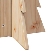 HKM-738771 Solid Pine Wood Christmas Tree - 69.5 cm for Home and Office Decoration