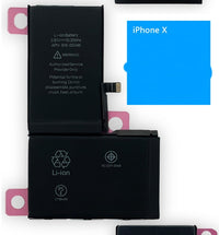 HKM-738835 High-Capacity Lithium Battery for All iPhone Models, 2501-3000mAh