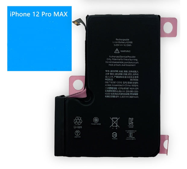 HKM-738835 High-Capacity Lithium Battery for All iPhone Models, 2501-3000mAh