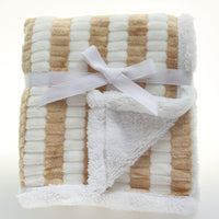HKM-738963 Cozy Double-Layered Lambswool Thermal Blanket for Babies in Various Patterns and Colors