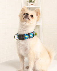 HKM-738963 Waterproof Fiber Optic Magnetic Charging Pet Collar with Reflective Safety Modes