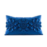 HKM-739027 Flower Pattern Velvet Pillowcase in 45x45cm and 30x50cm Sizes for Home and Commercial Use