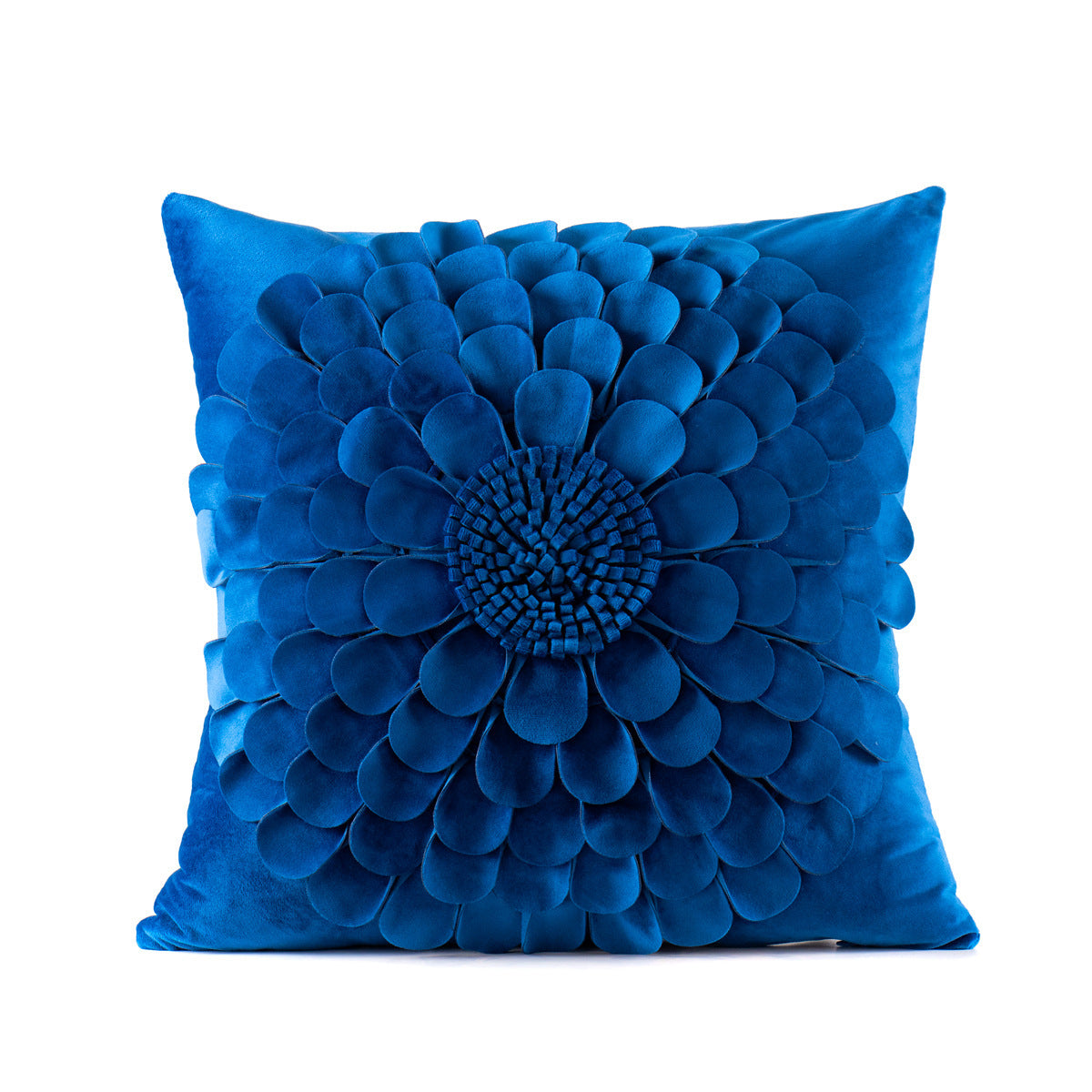 HKM-739027 Flower Pattern Velvet Pillowcase in 45x45cm and 30x50cm Sizes for Home and Commercial Use