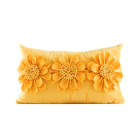 HKM-739027 Flower Pattern Velvet Pillowcase in 45x45cm and 30x50cm Sizes for Home and Commercial Use