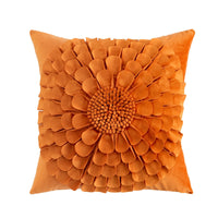 HKM-739027 Flower Pattern Velvet Pillowcase in 45x45cm and 30x50cm Sizes for Home and Commercial Use