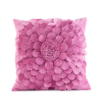HKM-739027 Flower Pattern Velvet Pillowcase in 45x45cm and 30x50cm Sizes for Home and Commercial Use