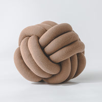 HKM-739091 Knotted Lumbar Pillow with Memory Foam Fill, 100% Polyester Fiber, 30 cm x 12 cm
