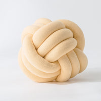 HKM-739091 Knotted Lumbar Pillow with Memory Foam Fill, 100% Polyester Fiber, 30 cm x 12 cm