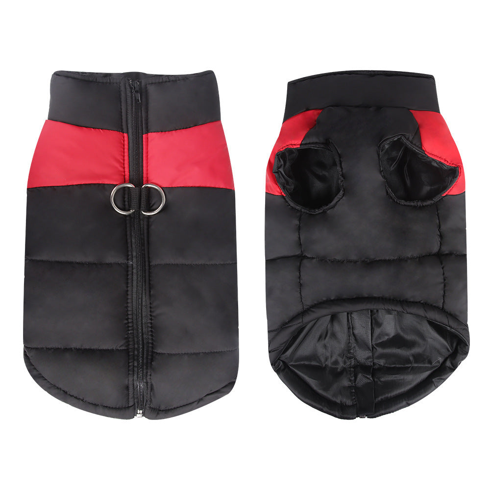 HKM-739283 Warm and Cozy Pullover Dog Jacket for Small to Large Breeds - Casual Cotton Sweatshirt in Multiple Colors