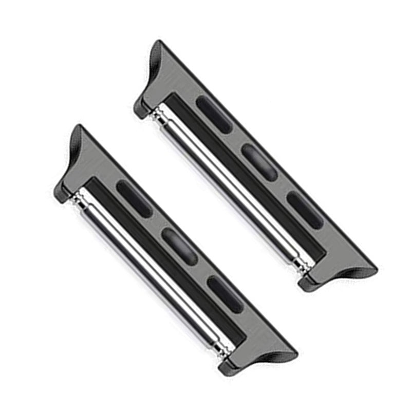 HKM-739475 Stainless Steel Iwatch Ear Connector Strap - Compatible with 38mm, 40mm, 41mm, 42mm, 44mm, 45mm, 46mm, 49mm Models in Multiple Colors