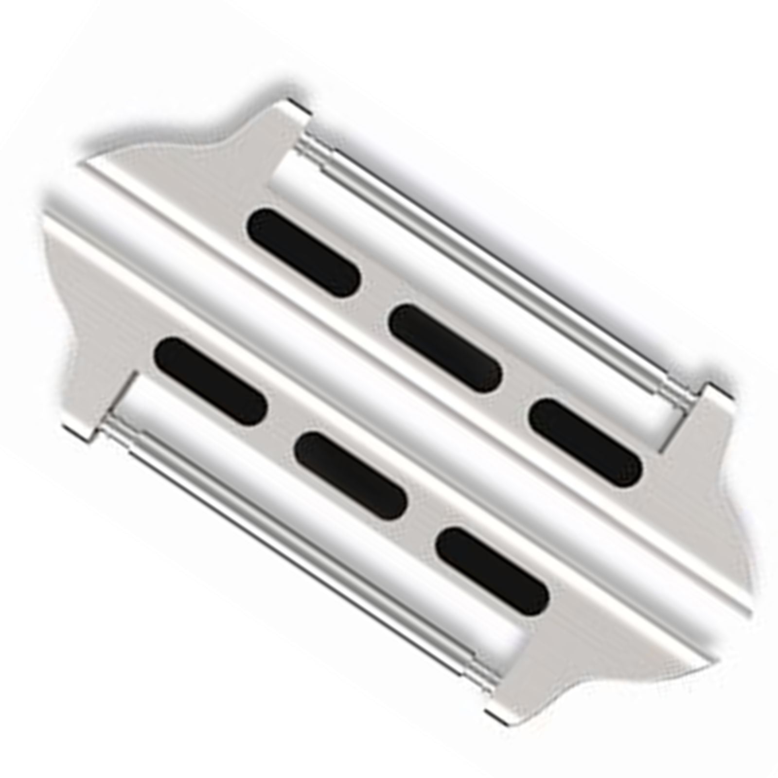 HKM-739475 Stainless Steel Iwatch Ear Connector Strap - Compatible with 38mm, 40mm, 41mm, 42mm, 44mm, 45mm, 46mm, 49mm Models in Multiple Colors