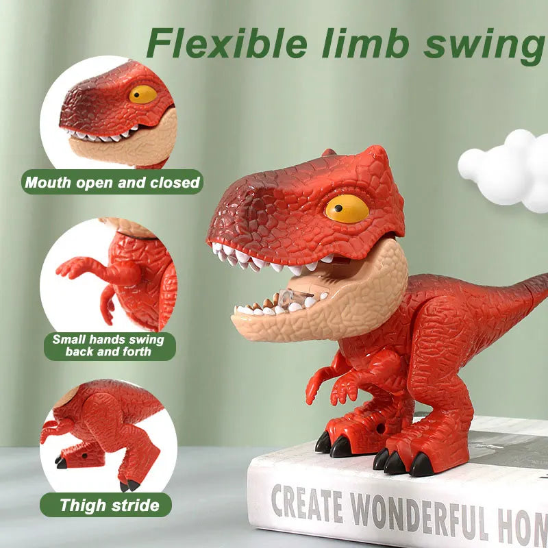 HKM-739539 5 in 1 Dinosaur Model Stationery Set for Kids - Fun Cartoon Supplies for School and Crafts