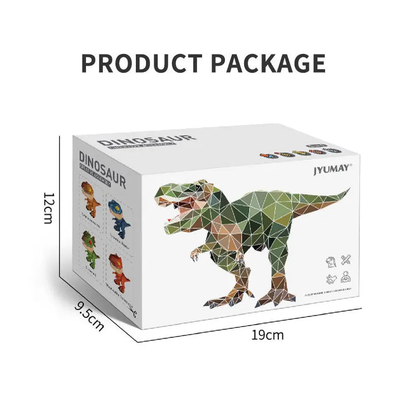 HKM-739539 5 in 1 Dinosaur Model Stationery Set for Kids - Fun Cartoon Supplies for School and Crafts