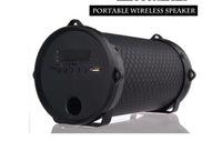 HKM-739667 Portable Bluetooth Speaker with 5W Output, 1200mAh Battery, FM Radio, and USB Connectivity - Multiple Colors Available