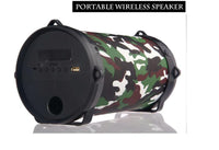 HKM-739667 Portable Bluetooth Speaker with 5W Output, 1200mAh Battery, FM Radio, and USB Connectivity - Multiple Colors Available