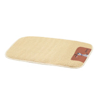 HKM-739731 Universal Cold Mat for Cats and Dogs – Woven Pet Nest in Beige, Gray, or Brown, Multiple Sizes Available