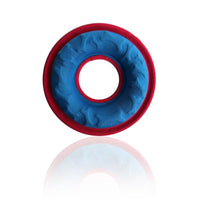 HKM-739987 Interactive Floating Water Ring Toy for Dogs - Bite Resistant and Waterproof Frisbee, 9 Inches