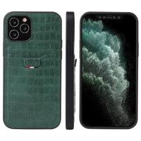 HKM-740051 Pull-Out Mobile Phone Case with Card Holder - Compatible with iPhone and HUAWEI Models - Solid Color Design