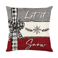 HKM-740243 Merry Christmas Cushion Cover Pillowcase - Festive Home Decor for Holiday Season 2024