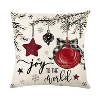 HKM-740243 Merry Christmas Cushion Cover Pillowcase - Festive Home Decor for Holiday Season 2024