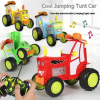 HKM-740371 Crazy Dancing Stunt Car - Electric Remote Control Toy for Kids, Indoor & Outdoor Fun
