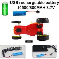 HKM-740371 Crazy Dancing Stunt Car - Electric Remote Control Toy for Kids, Indoor & Outdoor Fun
