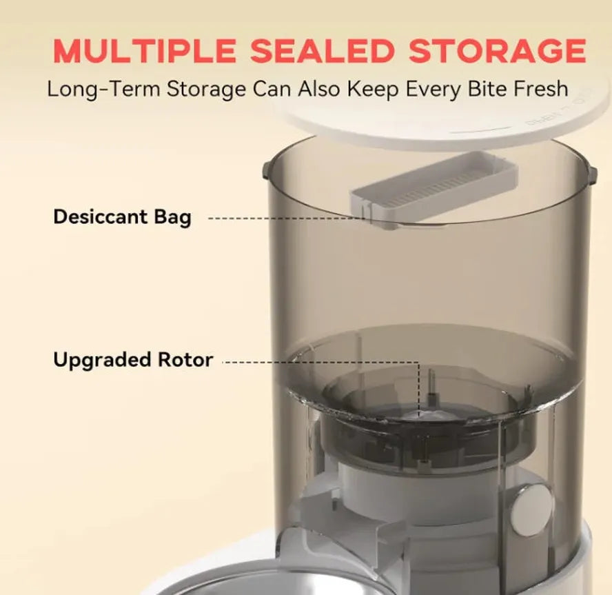 KTX-740563 Smart Wifi Automatic Pet Feeder with Digital Timer for Dogs and Cats