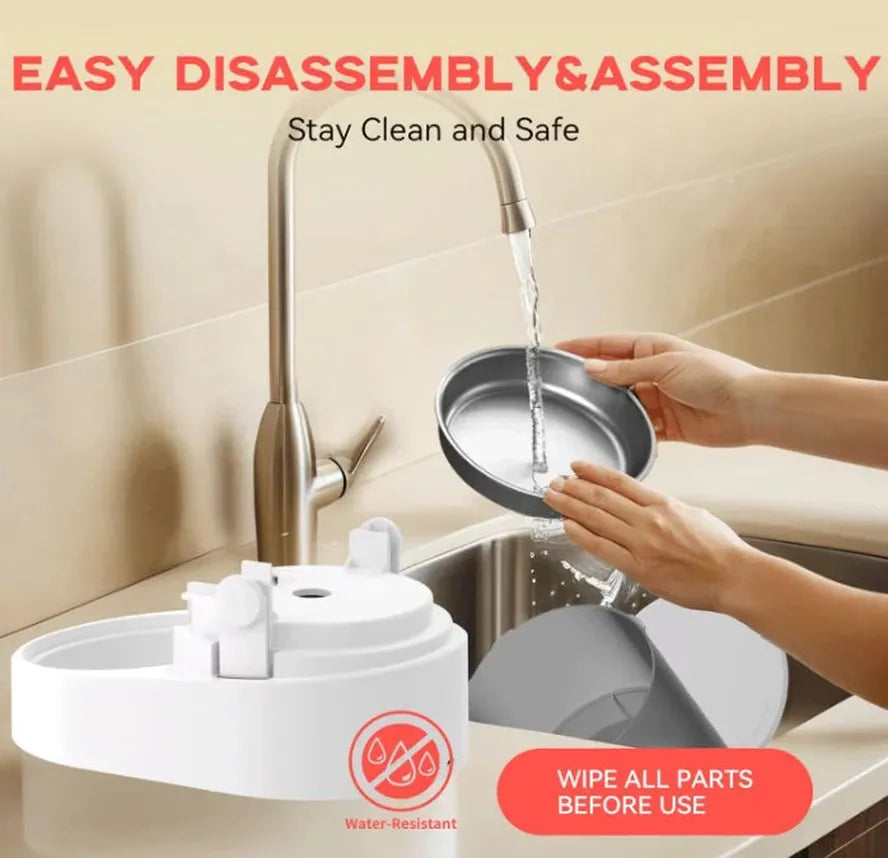 KTX-740563 Smart Wifi Automatic Pet Feeder with Digital Timer for Dogs and Cats