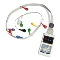 HKM-740627 12-Channel Holter ECG Monitoring System with 24-Hour Continuous Recording and Advanced Analysis Functions