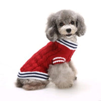 HKM-740755 Cozy British Style Vest for Small Dogs in Autumn and Winter