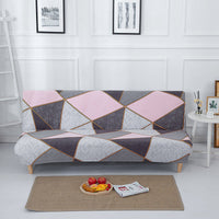 HKM-741011 Stretchable Sofa Mattress Dust Cover with Matching Pillowcases for 120-220cm Sofas