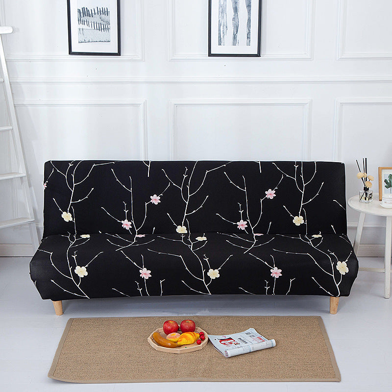 HKM-741011 Stretchable Sofa Mattress Dust Cover with Matching Pillowcases for 120-220cm Sofas