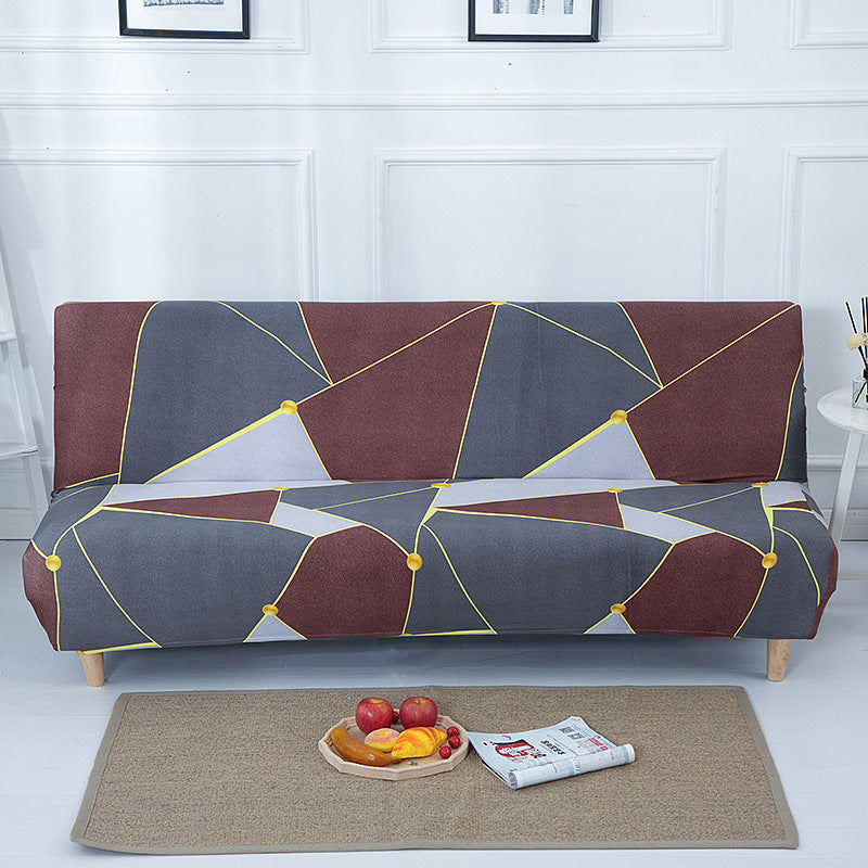 HKM-741011 Stretchable Sofa Mattress Dust Cover with Matching Pillowcases for 120-220cm Sofas