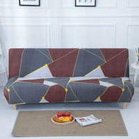 HKM-741011 Stretchable Sofa Mattress Dust Cover with Matching Pillowcases for 120-220cm Sofas