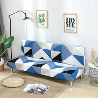 HKM-741011 Stretchable Sofa Mattress Dust Cover with Matching Pillowcases for 120-220cm Sofas