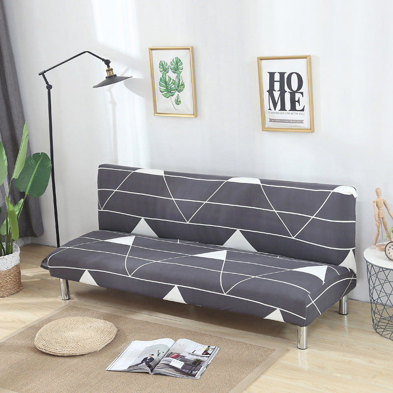HKM-741011 Stretchable Sofa Mattress Dust Cover with Matching Pillowcases for 120-220cm Sofas