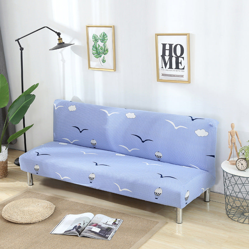 HKM-741011 Stretchable Sofa Mattress Dust Cover with Matching Pillowcases for 120-220cm Sofas