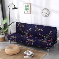 HKM-741011 Stretchable Sofa Mattress Dust Cover with Matching Pillowcases for 120-220cm Sofas