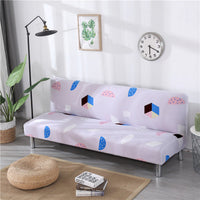 HKM-741011 Stretchable Sofa Mattress Dust Cover with Matching Pillowcases for 120-220cm Sofas