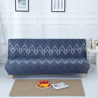 HKM-741011 Stretchable Sofa Mattress Dust Cover with Matching Pillowcases for 120-220cm Sofas
