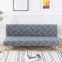 HKM-741011 Stretchable Sofa Mattress Dust Cover with Matching Pillowcases for 120-220cm Sofas