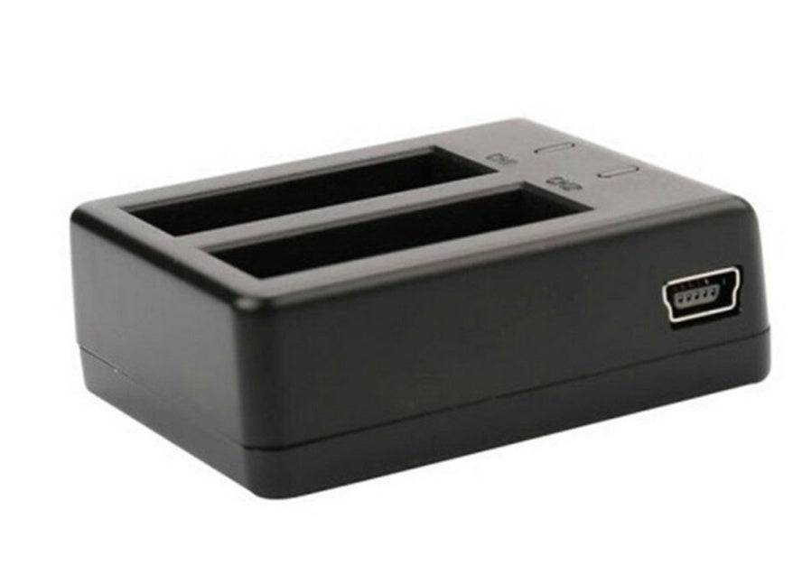 HKM-741139 Multi-Function Battery Charger for Coyote Action Cameras - Compatible with SJ4000, SJ5000, SJ6000, SJ7000, M10, Includes V3 Charging Cable