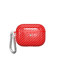 HKM-741203 Durable TPU Carbon Fiber Earphone Sleeve - Drop-Resistant, Various Colors Available