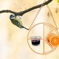 HKM-741203 Outdoor Metal Bird Feeder Hook for Hummingbirds - Easy Refill and Cleaning, Durable Design