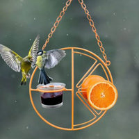 HKM-741203 Outdoor Metal Bird Feeder Hook for Hummingbirds - Easy Refill and Cleaning, Durable Design