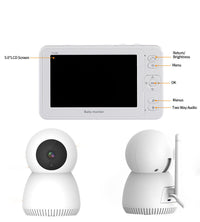 HKM-741459 5 Inch 1080P High-Definition Baby Monitor with Alarm and Infrared Support