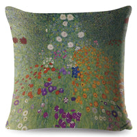 HKM-741651 Digital Printing Linen Pillowcase with Creative Patterns and High-Quality Zipper