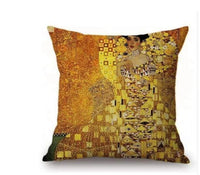 HKM-741651 Digital Printing Linen Pillowcase with Creative Patterns and High-Quality Zipper